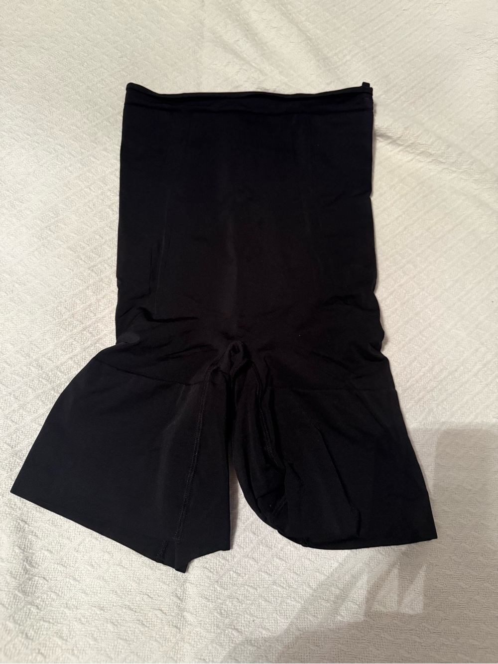 SPANX High-Waist Black Shaping Shorts